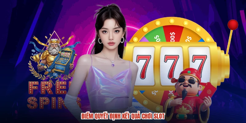 Điểm quyết định kết quả chơi slot
