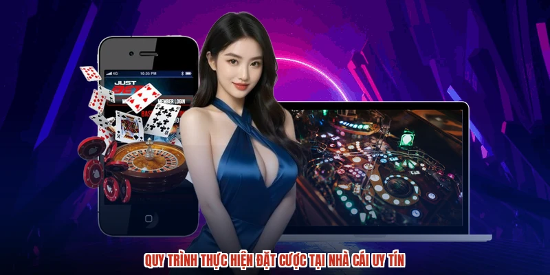 Quy trình thực hiện đặt cược tại nhà cái uy tín